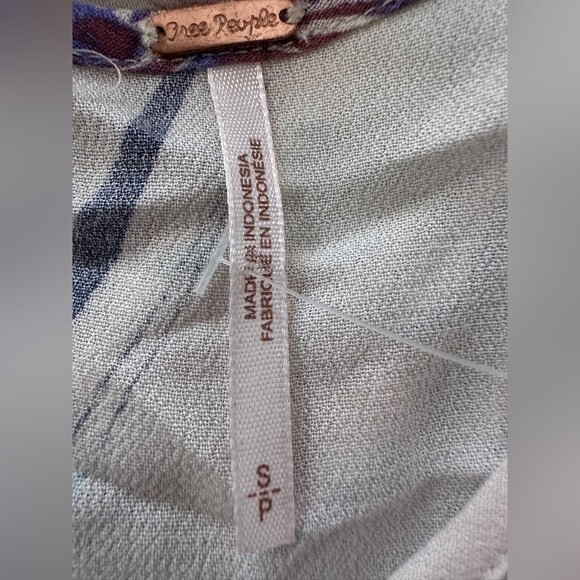 Free People Clear Skies Cold Shoulder Printed Dress - Picture 13 of 13